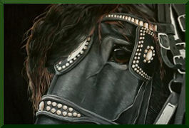 Friesian Horse Paintings